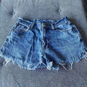 Blue Denim Women's Shorts